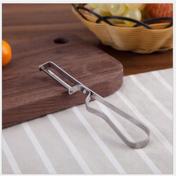 Dụng Cụ Dao Bào Gọt Vỏ Trái Cây 16x2.5cm Inox, dao 2 lưỡi p191-24