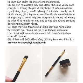 Gel kẻ mày Milani Stay Put Brow Color