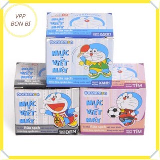 Mực viết bút máy doremon FPI-08/DO Thiên Long (loại giặt được)  xanh, đen, tím