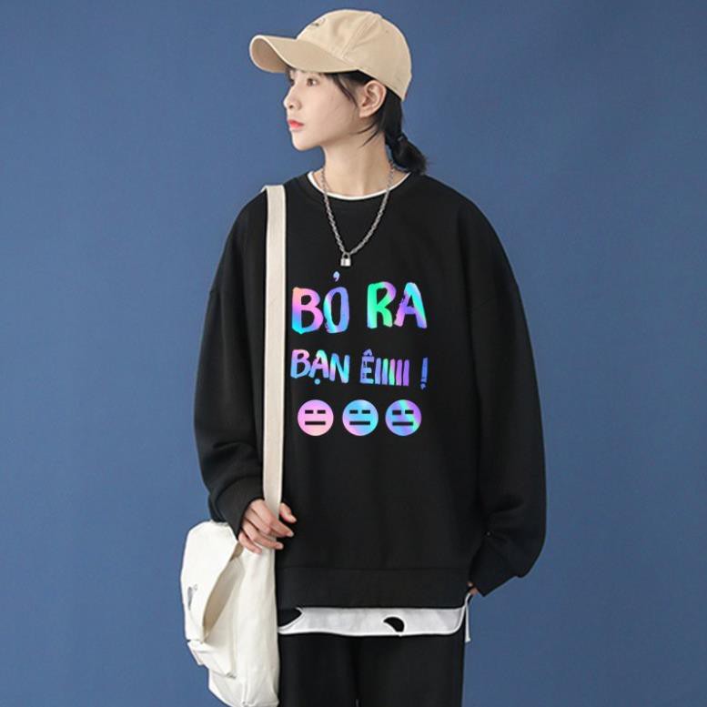 Áo Sweater, Áo Tay Dài Bỏ Ra Bạn Êiii Phản Quang | WebRaoVat - webraovat.net.vn