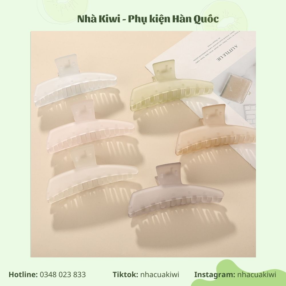 Kẹp tóc/ Kẹp càng càng cua tone màu thanh lịch