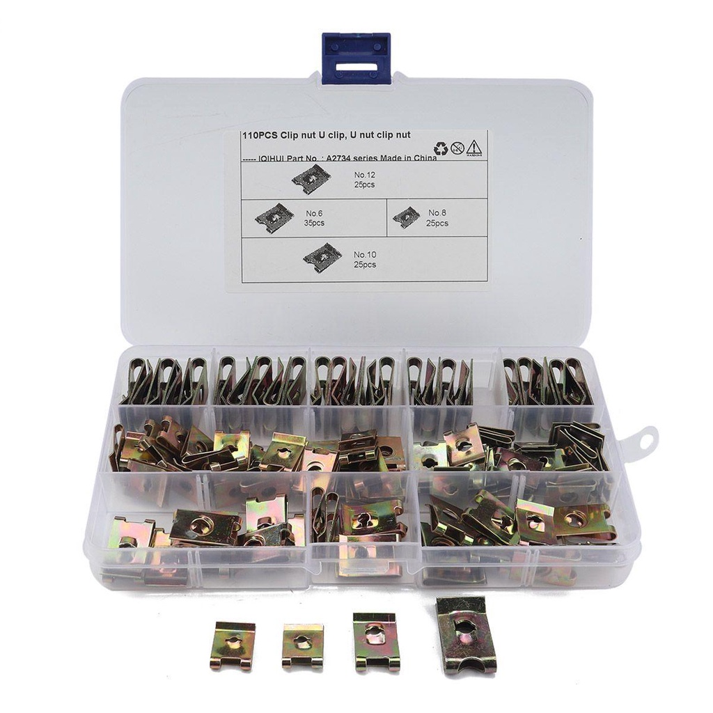 Set 110 Đai Ốc Bằng Thép 65 Mangan Tốc Độ Cao Chuyên Dụng