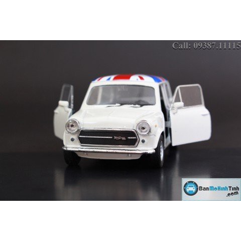 Mô hình xe Mini Cooper 1300 British Version 1:36 Welly