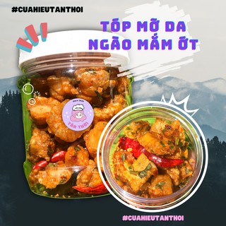 TÓP MỠ NGÀO MẮM TỎI ỚT GIÒN RỤM SẠCH VÀ NGON 200g