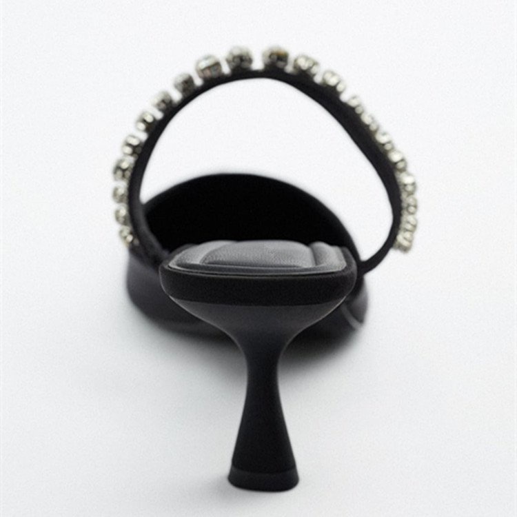 Giày Cao Gót Đính Đá Thời Trang Sang Trọng Size 35-42