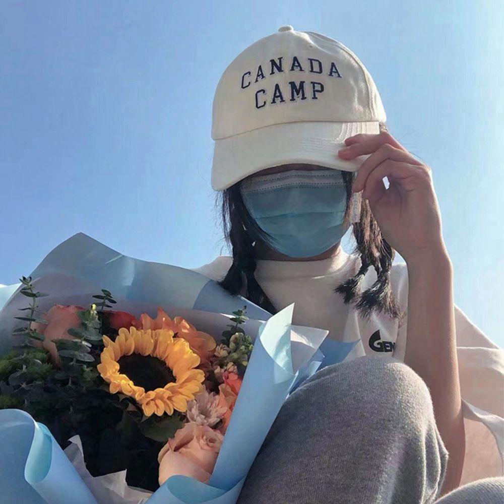 BACK2LIFE Women Baseball Cap Street Wear Retro Matching Fashion Design Student Cotton Polyester Korean Style Cap