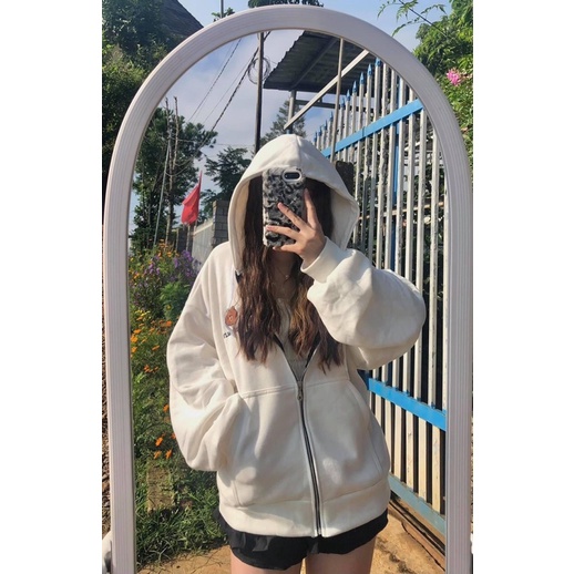 [Mã FAMARAL1 giảm 10K đơn 50K] [ Rẻ vô địch ] Áo khoác nỉ gấu thêu live ( hình ảnh mang tính chất minh hoạ)