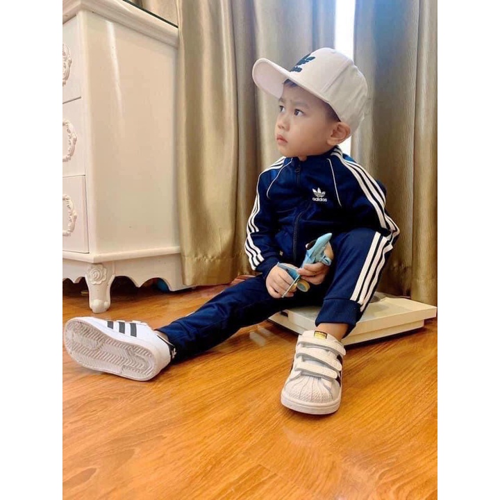 BÁN SỈ - BỘ DASSS THAN 3 SỌC TRẮNG CHO BÉ HOT HIT BT150