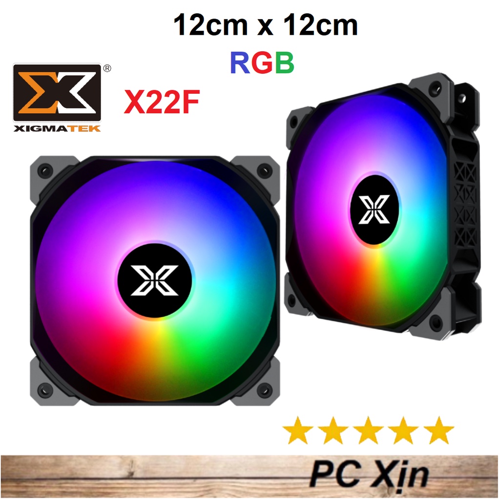 Quạt Fan case XIGMATEK X22F (EN45457) - RGB FIXED