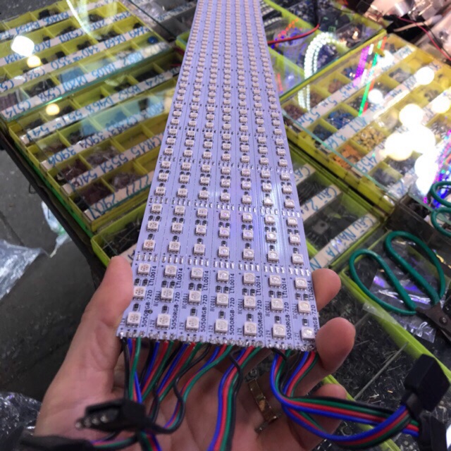 Sét 5 thanh led 7 mầu