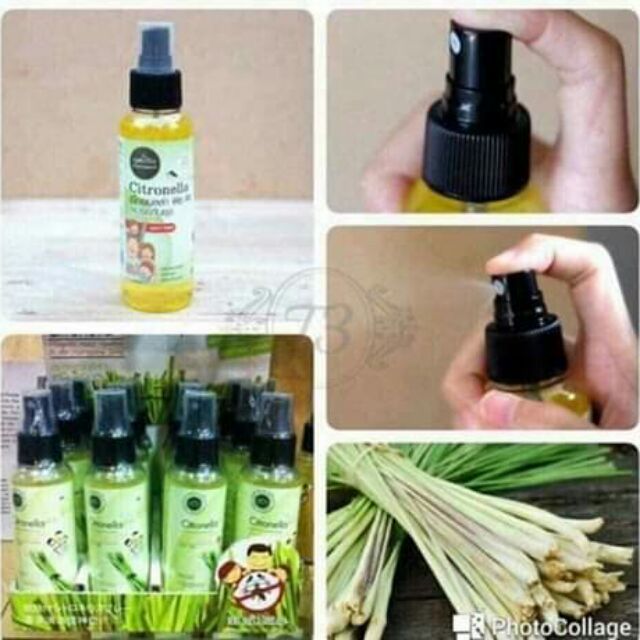 [Dts123]  Chai xịt đuổi muỗi citronella Thái lan