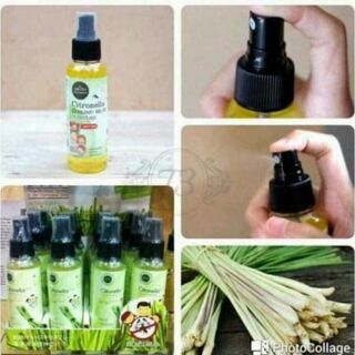 Chai xịt đuổi muỗi citronella Thái lan