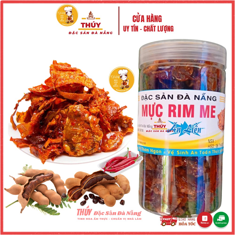 Mực rim me nguyên con chuẩn vị Thúy  Đặc Sản Đà Nẵng