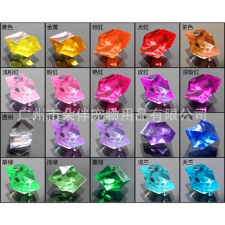 Đá Acrylic Nhiều Màu Trang Trí Bể Cá (05 viên)