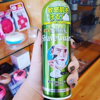 Bọt cạo râu Schick Shave Guard nội địa Nhật Bản
