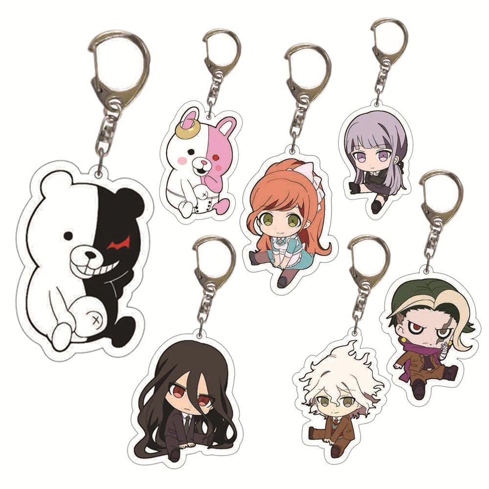 Móc Khóa Hai Mặt Dễ Thương NICKOLAS Danganronpa Nanami ChiaKi