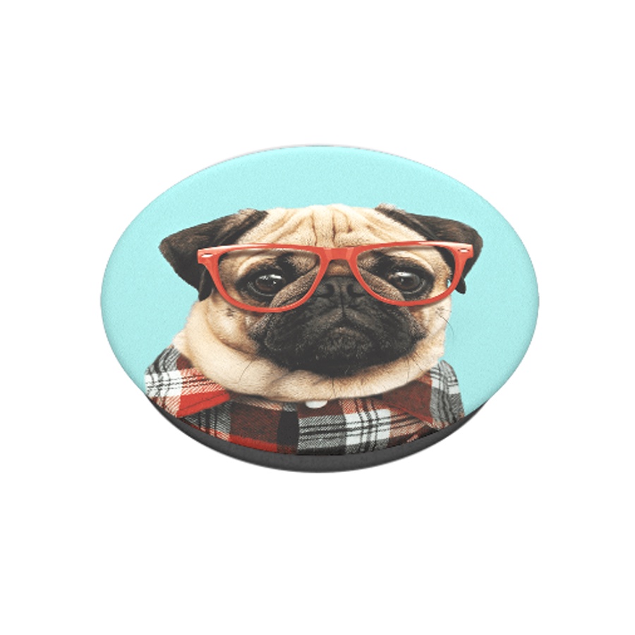 Giá đỡ điện thoại thông minh Popsockets Studious Stu BK - Hàng Chính Hãng