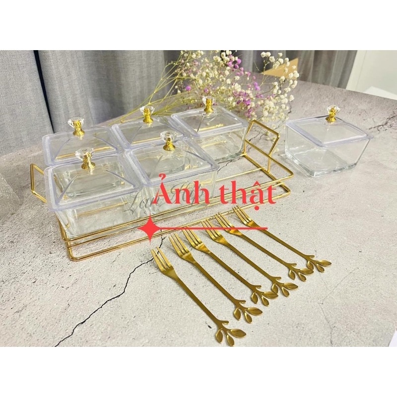 Khay mứt tết 2 tầng nhựa cao cấp