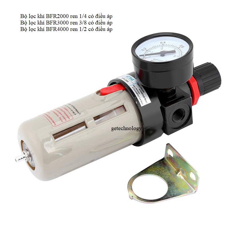 BỘ LỌC KHÍ AFR2000 BFR2000 BFR3000 BFR4000 CÓ ĐIỀU ÁP