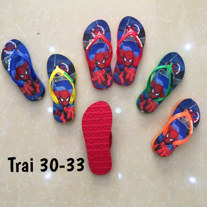 Dép công chúa elsa và siêu nhân (combo 2 đôi)