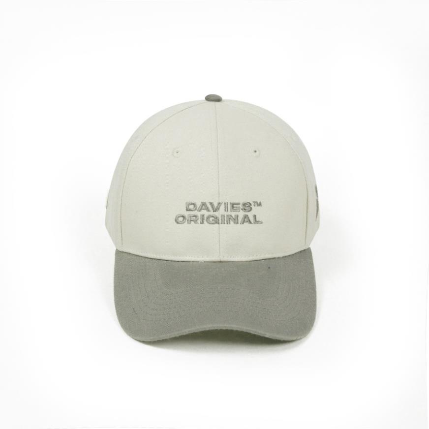 Mũ lưỡi trai nam nữ đẹp màu xám Two Color Baseball Cap local brand Davies !