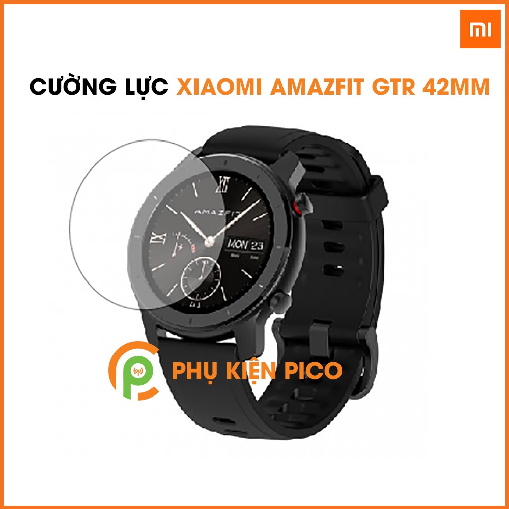 Cường lực Amazfit GTR 42mm - Cường lực đồng hồ Xiaomi Amazfit GTR 42mm full keo chống xước màn hình
