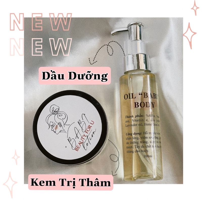 Dầu Dưỡng Body Oil Babi 100ml