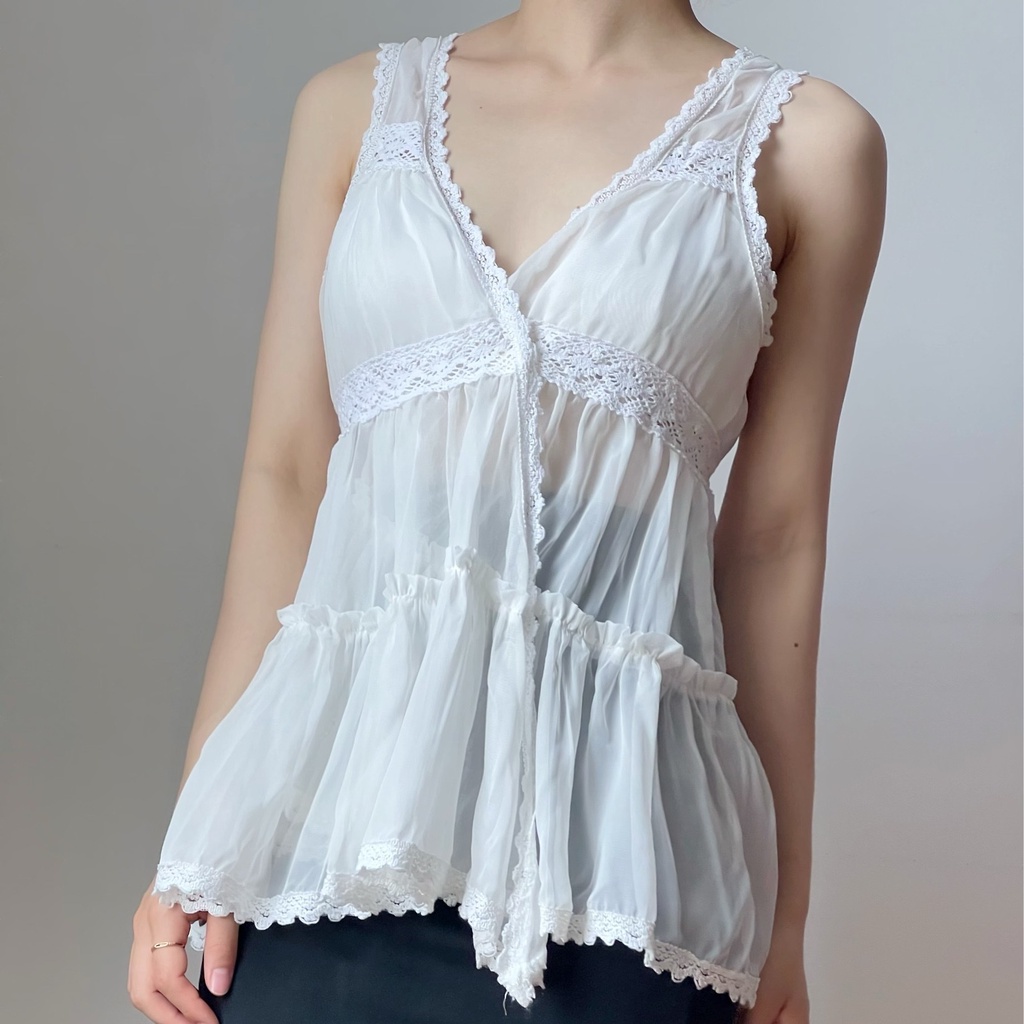 Áo Nữ Phong Cách Ulzzang 👗2HANDS.OUI👗 Thời Trang Dạo Biển - Chất Liệu Mát