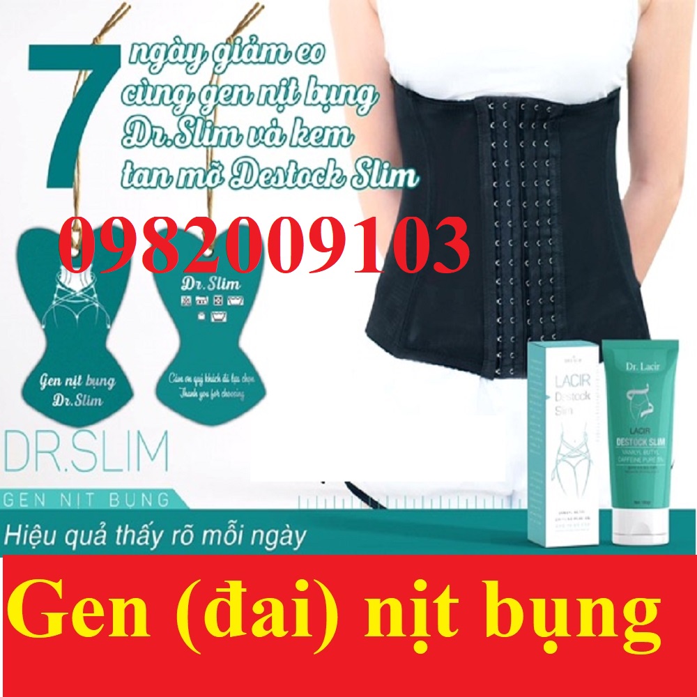 ĐAI GEN NỊT BỤNG DR.SLIM DR.LACIR giúp thon gọn vòng eo [CHÍNH HÃNG DRLACIR DRSLIM]