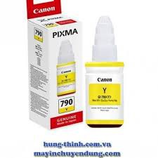 Mực In Canon GI-790 Yellow Cho Máy In G1000, G2000, G3000 - Hàng Chính Hãng