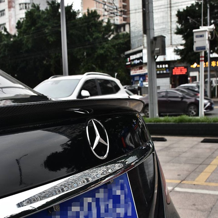 Logo biểu tượng sau xe Mercedes hình ngôi sao 3 cánh đường kính 90mm