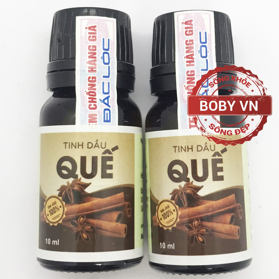 Tinh dầu quế Bà Bé 10ml tốt cho sức khỏe.