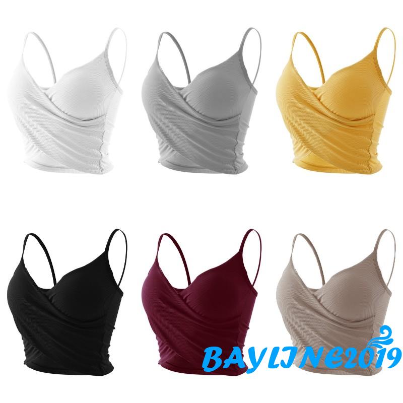 Áo Lửng Hai Dây Thời Trang Quyến Rũ Dành Cho Nữ