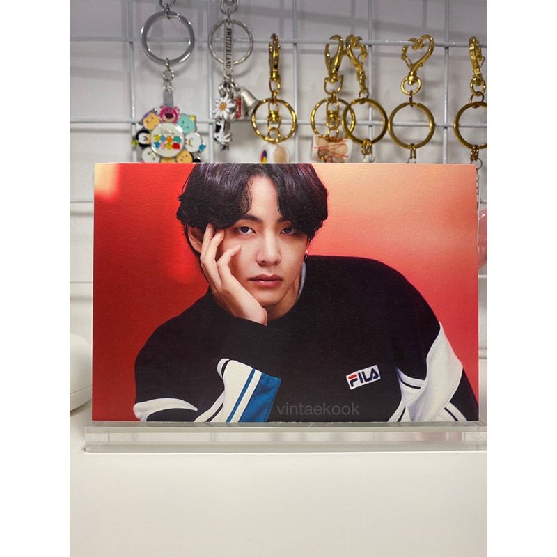 Thẻ ảnh POSTCARD FILA TAEHYUNG V SET Can 2 FALL 2020
