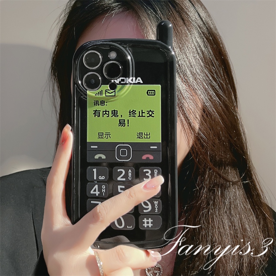 Ốp Điện Thoại Mềm Trong Suốt Họa Tiết Máy BB Cho iPhone 13 12 11 Pro Max X XR Xs Max 8 7 Plus SE 2020