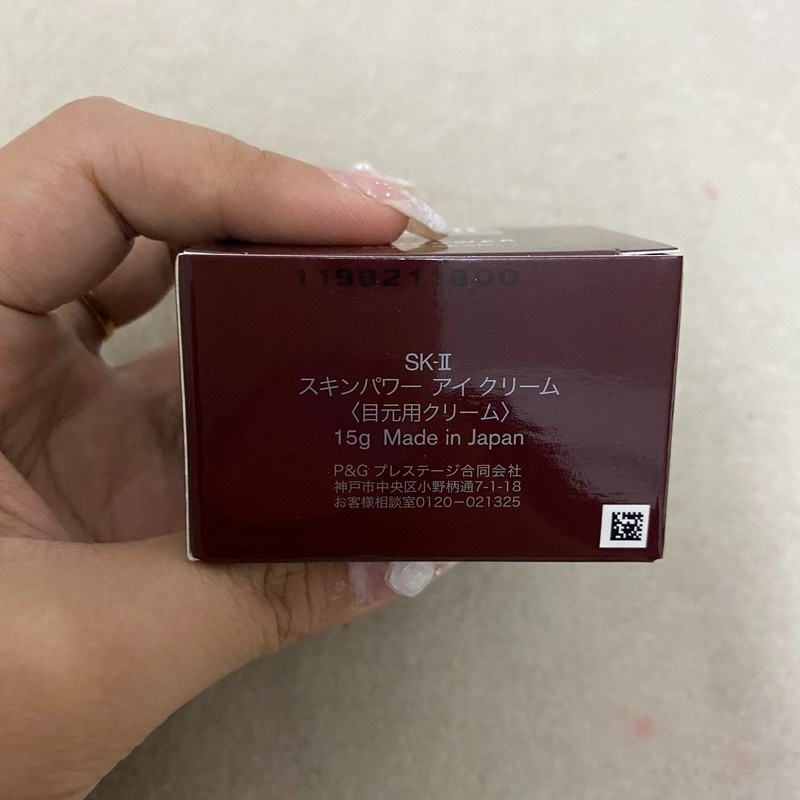 Kem Dưỡng Da Mắt SKII SK2 Chống Lão Hóa Trọng Lượng 15g
