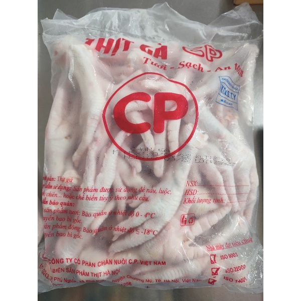 Chân gà CP bao bì 2kg