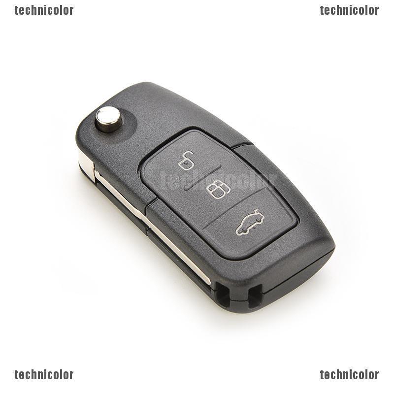 Vỏ ChìA KhóA ĐiềU KhiểN Từ Xa 3 NúT BấM Cho Xe FORD Focus Fiesta