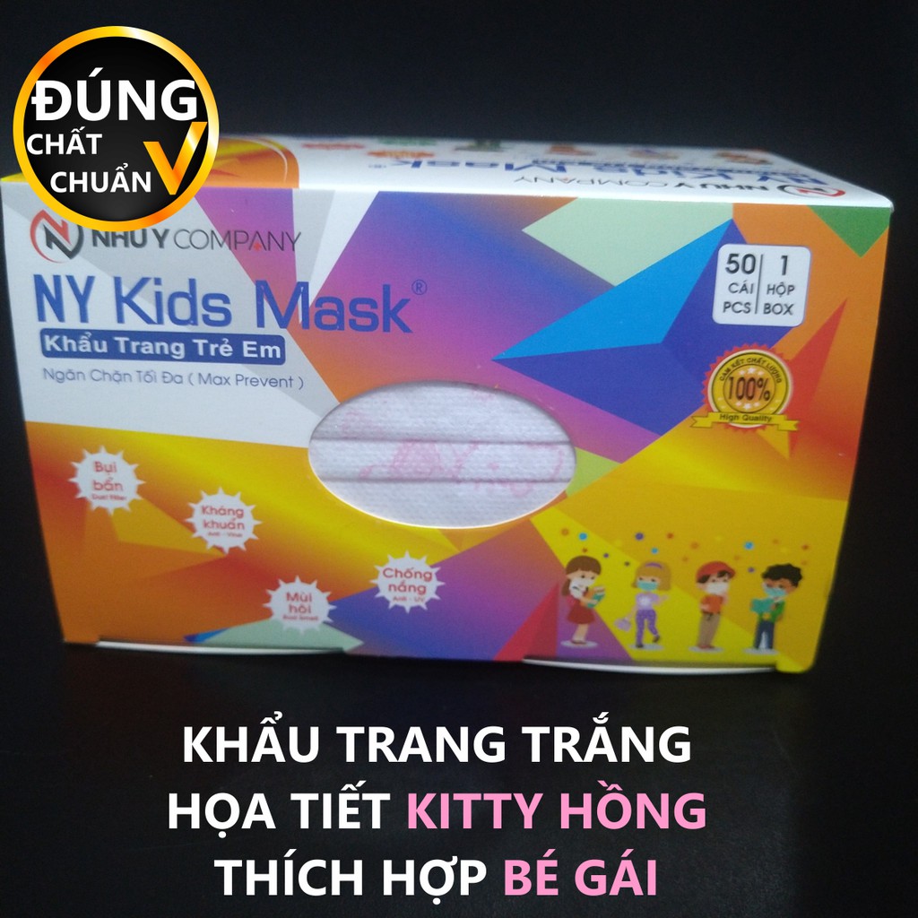 KHẨU TRANG NHƯ Ý TRẺ EM HỘP 50 CÁI MỀM MỊN, KHÁNG KHUẨN SHOP ĐÚNG CHẤT ĐÚNG CHUẨN