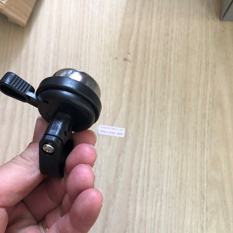 Chuông xe đạp bằng inox kết hợp với nhựa rất đẹp – CX06