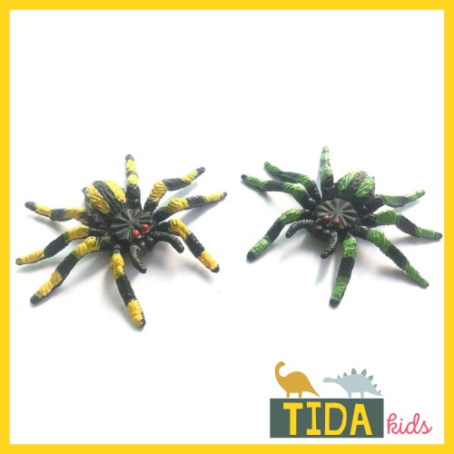Nhện Giả ⚡ HÀNG ĐẸP ⚡ Côn Trùng Giả Bằng Nhựa Như Thật Trang Trí Halloween,Đồ Chơi Giải Trí TiDa Kids Shop