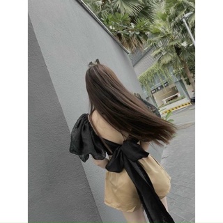 ÁO THẮT NƠ CỔ YẾM  [ TNT SHOP BIGSIZE 60kg - 90kg ]