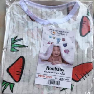 Bộ cotton giấy dài tay cho bé