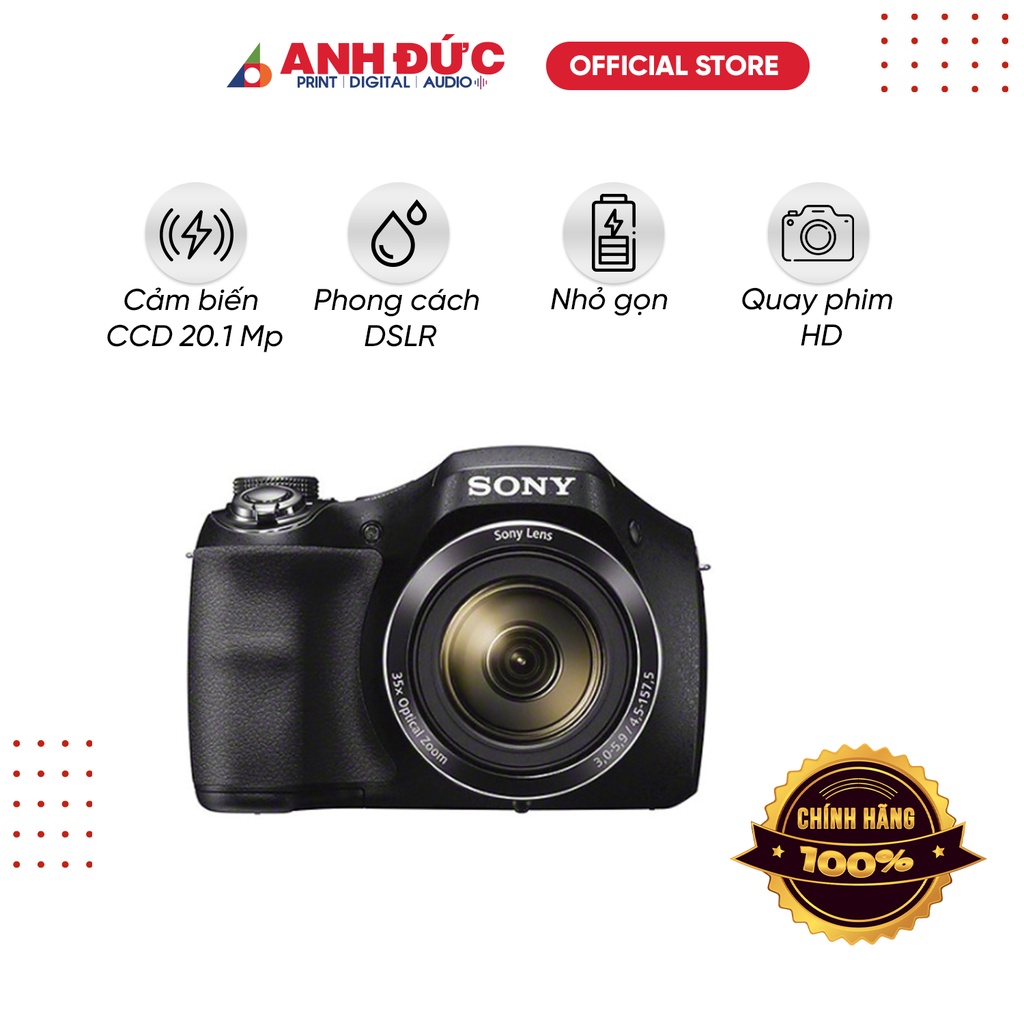 Máy ảnh du lịch Sony DSC-H300 chính hãng, bảo hành 24 tháng bởi Sony