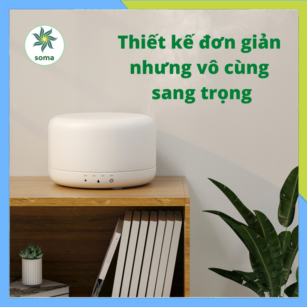 Máy xông tinh dầu HÌNH TRỤ thơm phòng MX02 I BẢO HÀNG 3 THÁNG