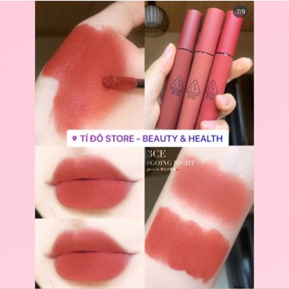 3CE - Son Kem Velvet Lip Tint [ Có Sẵn TAUPE, GOING RIGHT, DAFFODIL ]