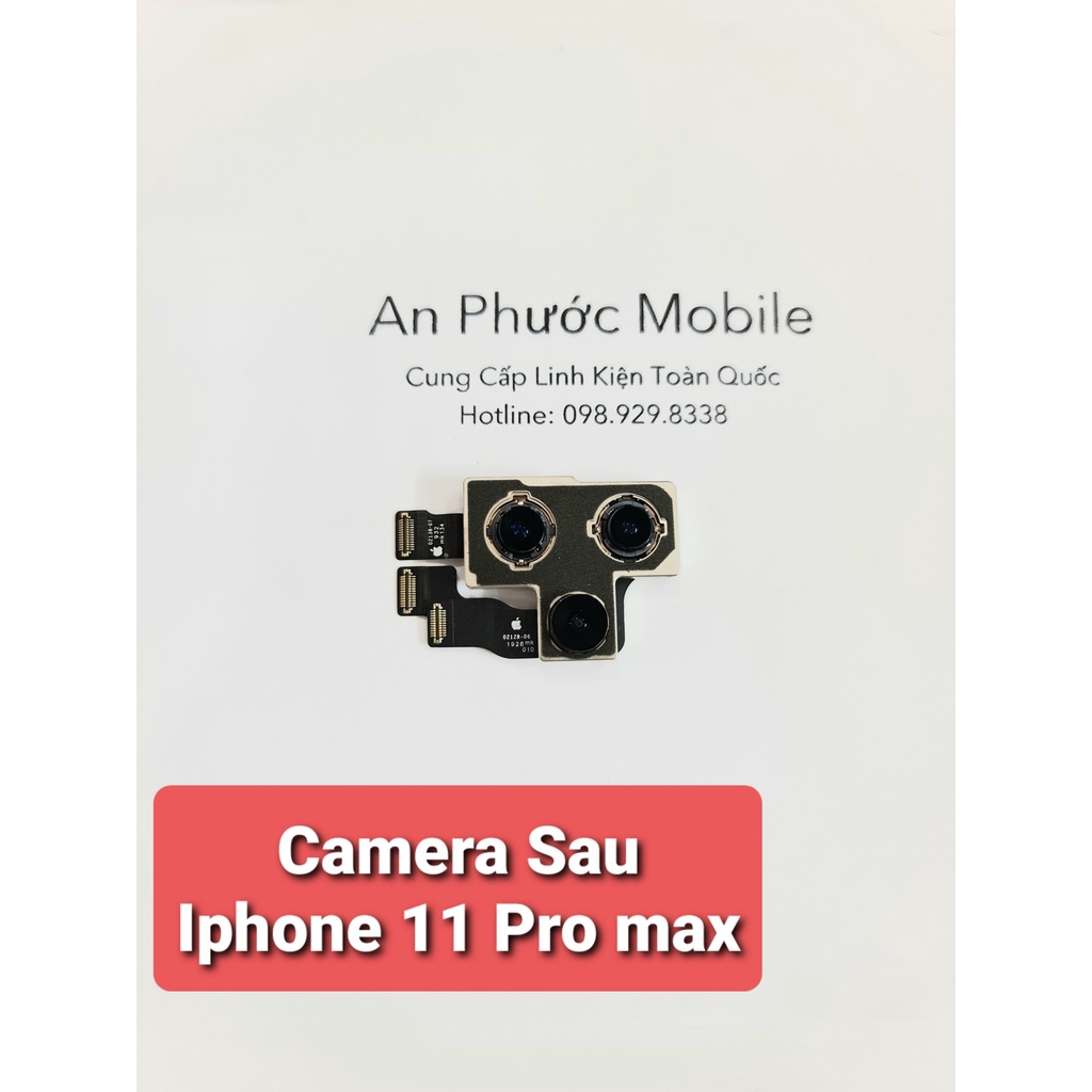 Camera sau Điện thoại lphone 11 pro Max hàng Zin tháo máy