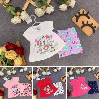 Combo 4 bộ xòe baby doll