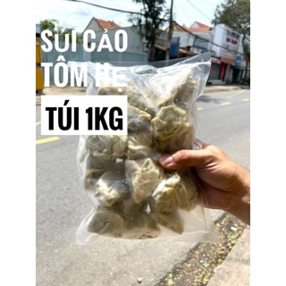 Sủi cảo tôm hẹ. túi 1kg