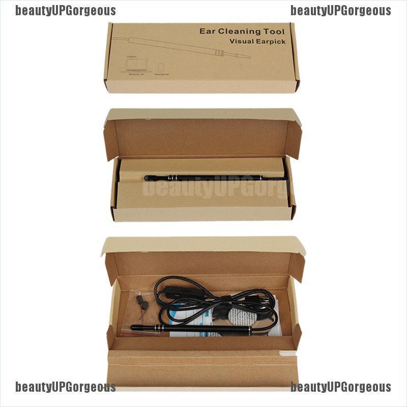 (Hàng Mới Về) Bộ Dụng Cụ Lấy Ráy Tai Có Đèn Led Kỹ Thuật Số